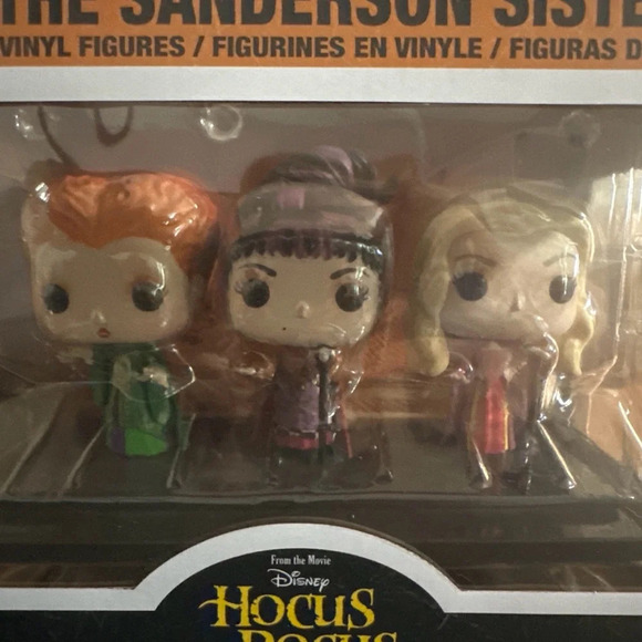 The Sanderson Sisters Hocus Pocus Funko Pop with Dani with Binx and Billy NIB - Picture 3 of 12